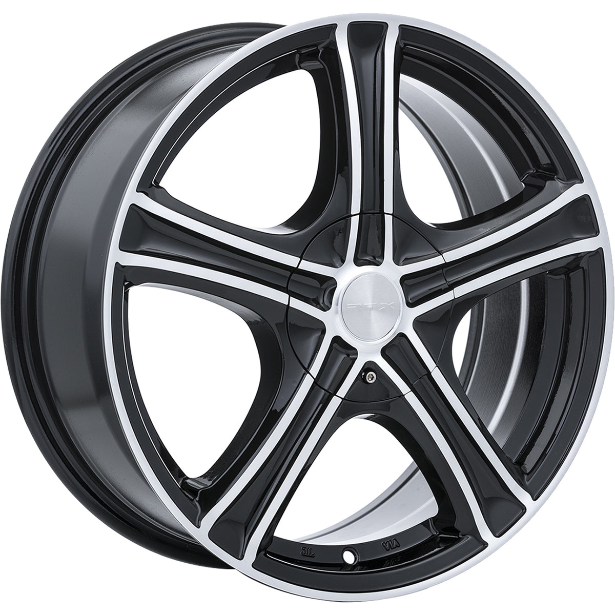 RTX Stratus Black Machined Wheel