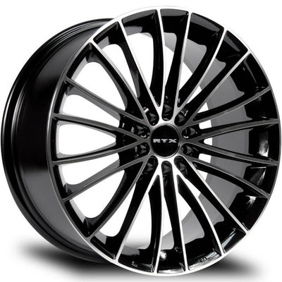 RTX Turbine II Black Machined Wheel