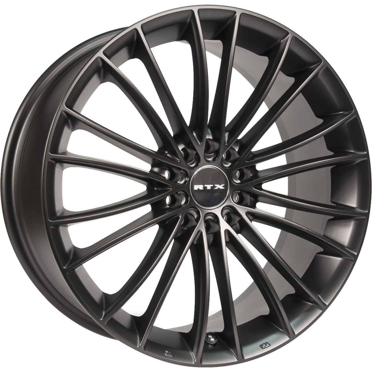 RTX Turbine Matte Black Wheel