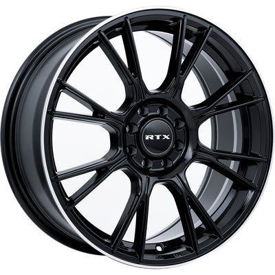 RTX Vapor Black Machined Wheel