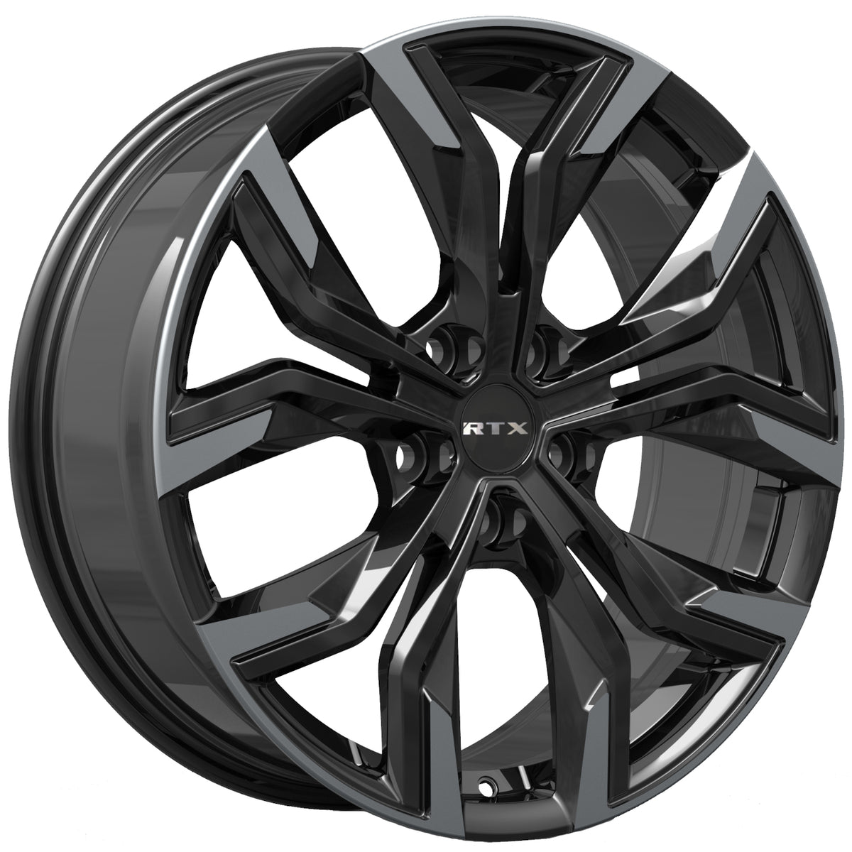 RTX Venom Black Machined Wheel