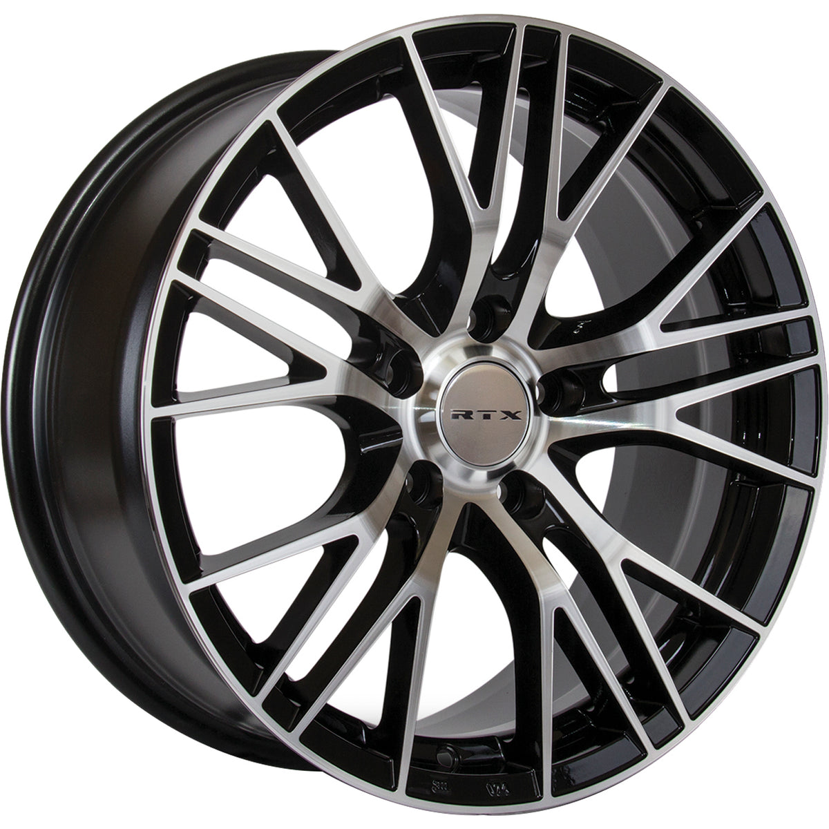 RTX Vertex Black Machined Wheel