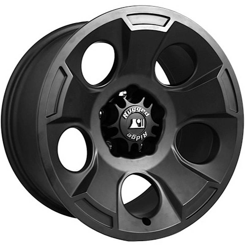 Rugged Ridge Drakon Satin Black Wheel