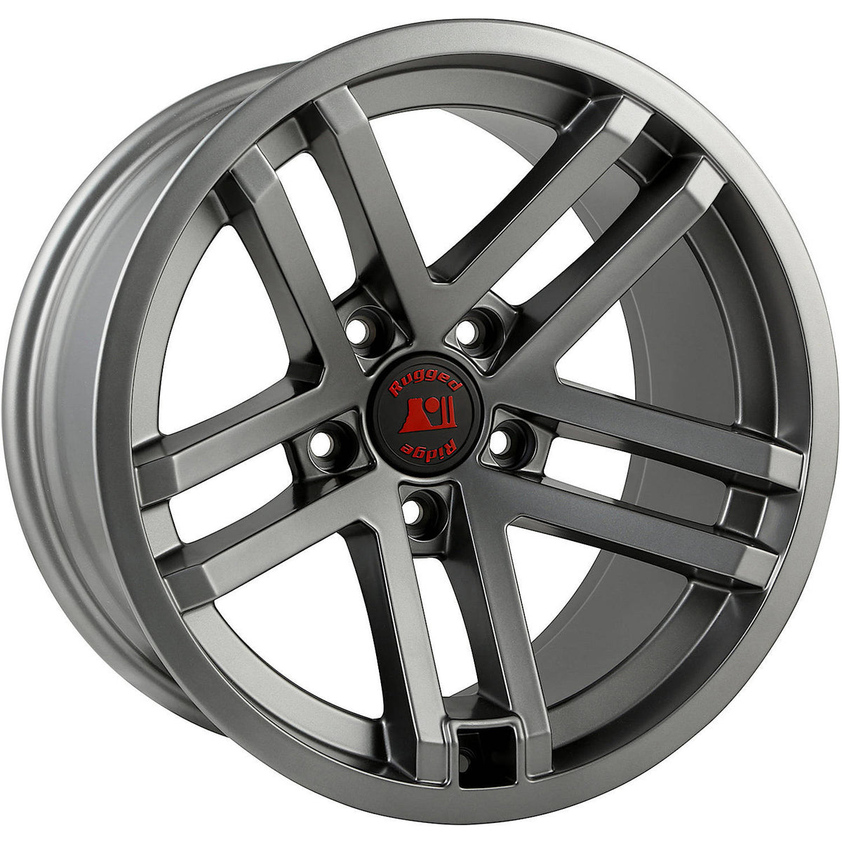Rugged Ridge Jesse Spade Satin Gun Metal Wheel