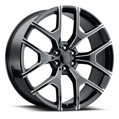 OE Revolution G-06 Black/Milled wheel