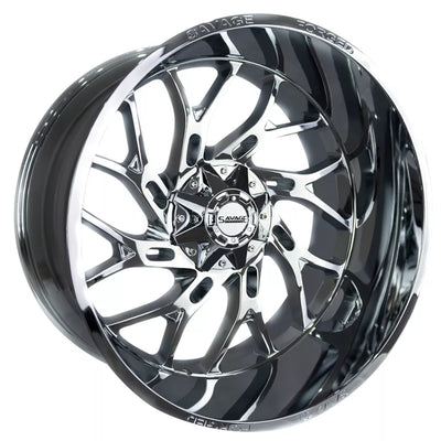 Savage Flow Forged SA873 Chrome Wheel