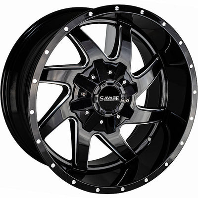 Savage Offroad SA02 Black Milled Wheel