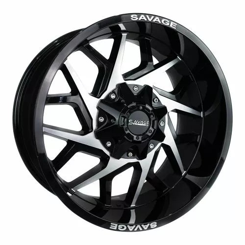Savage Offroad SA08 Black Machined Wheel