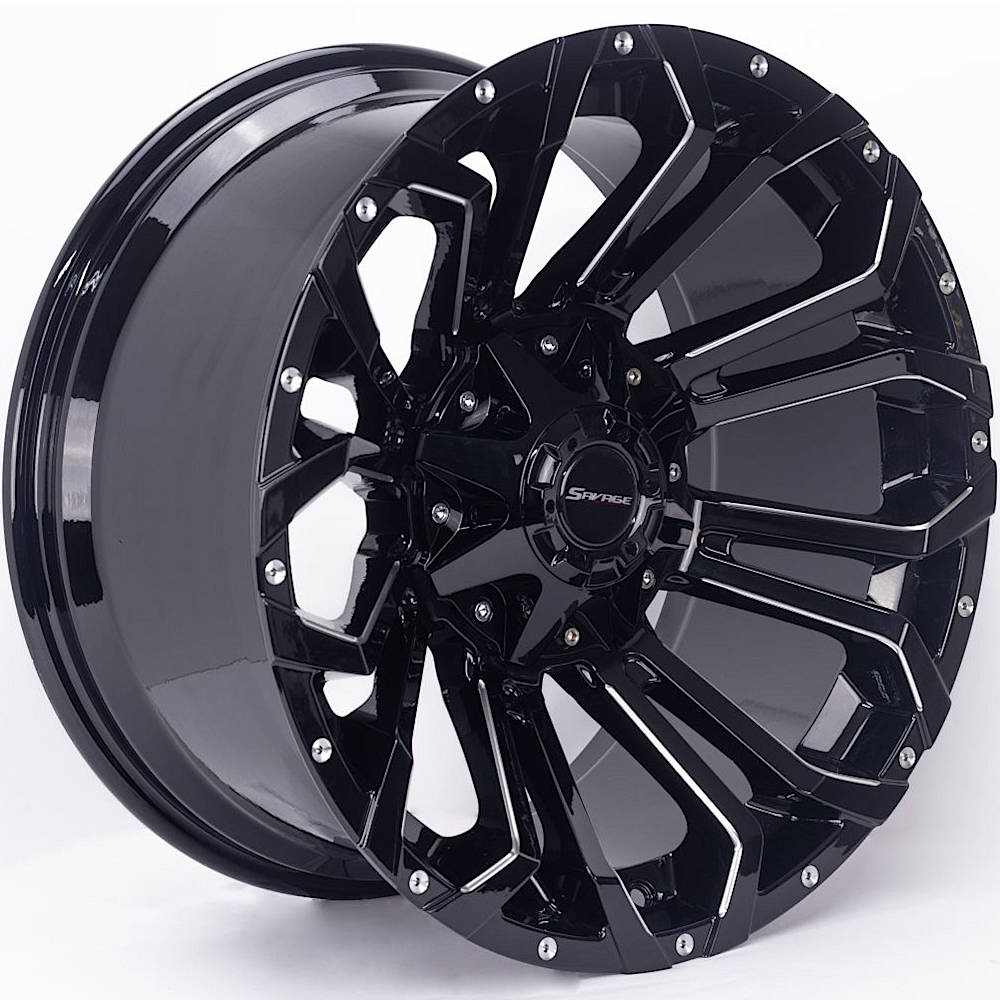 Savage Offroad SA13 Black Milled Wheel