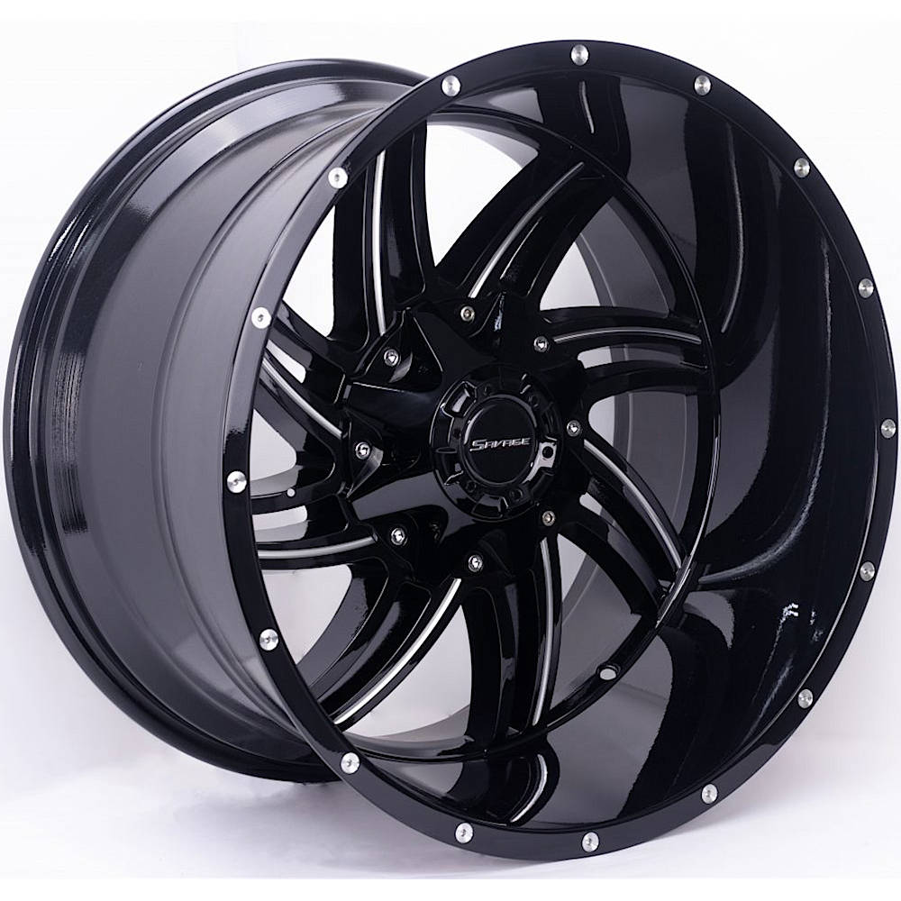 Savage Offroad SA17 Black Milled Wheel