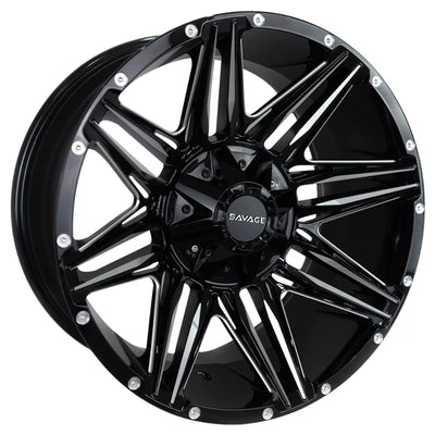 Savage Offroad SA19 Black Milled Wheel