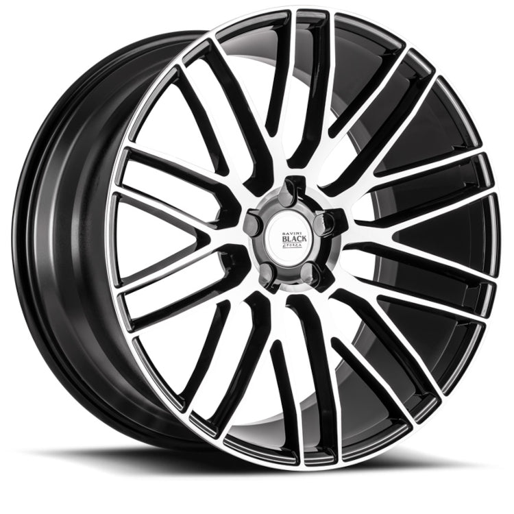 Savini BM13 Black Machined Wheel
