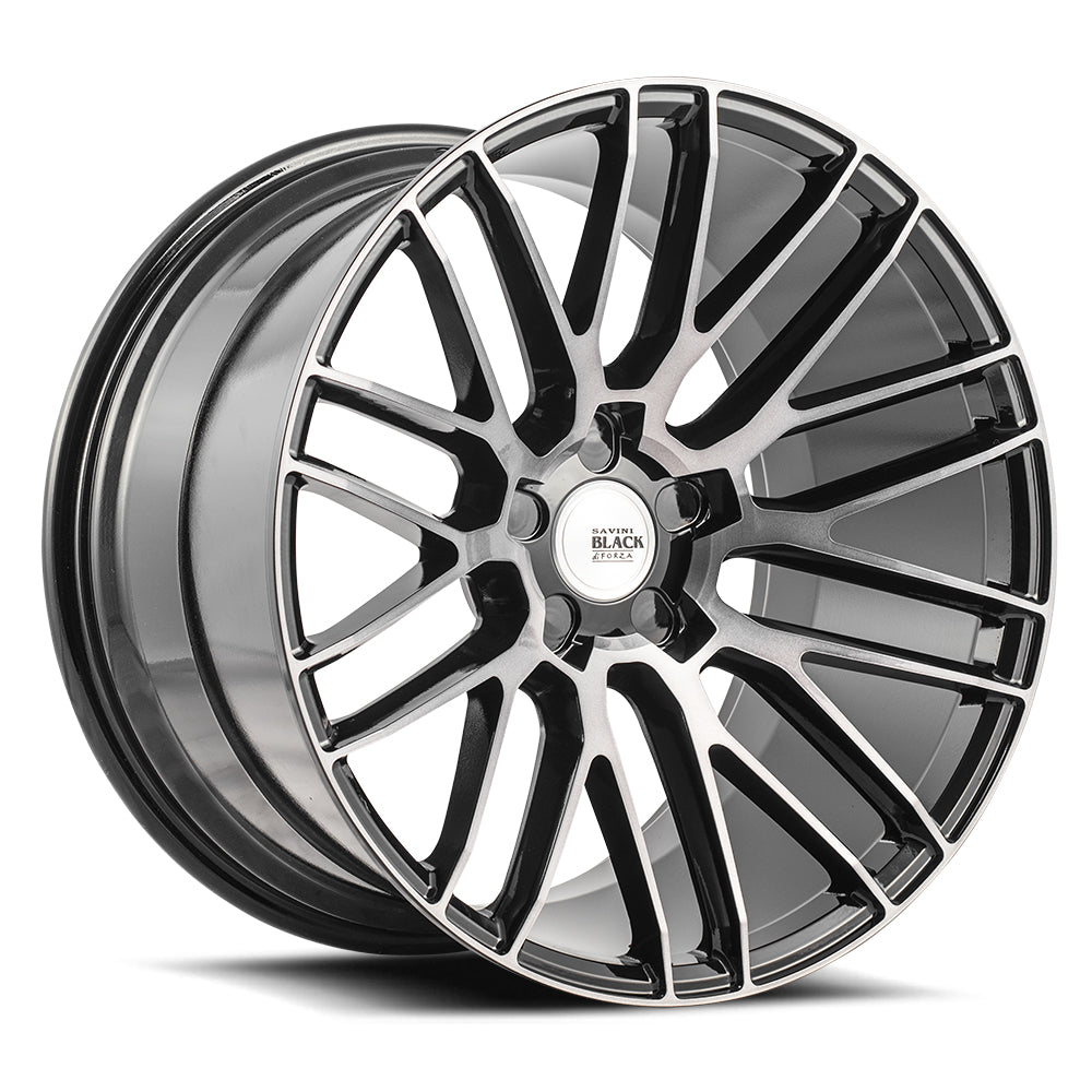 Savini BM13 Black Machined Wheel