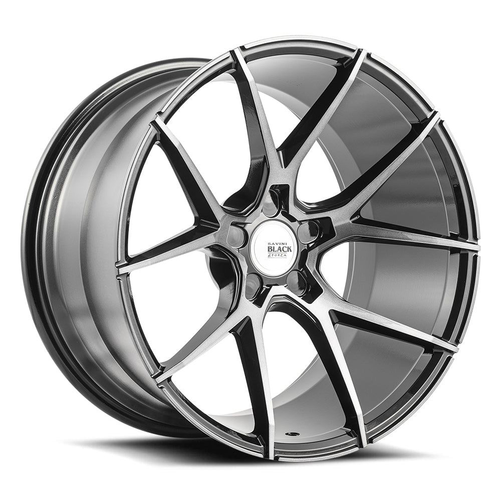 Savini BM14 Black Machined Wheel