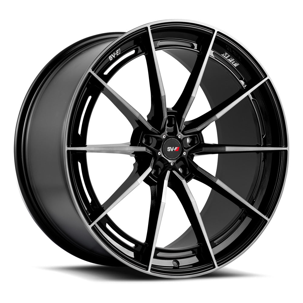 Savini SV-F1 Black Machined Wheel