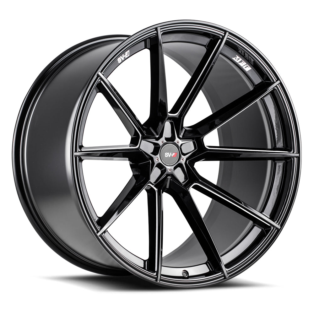 Savini SV-F4 Black Milled Wheel