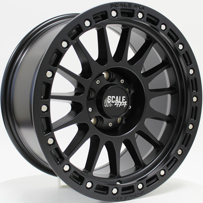 Scale 4x4 S01 Matte Black Wheel