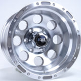 Scale 4x4 S52 Silver Machined Wheel
