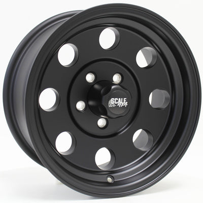 Scale 4x4 Sahara Matte Black Wheel