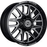 Scorpion Hammer Black Milled Wheel