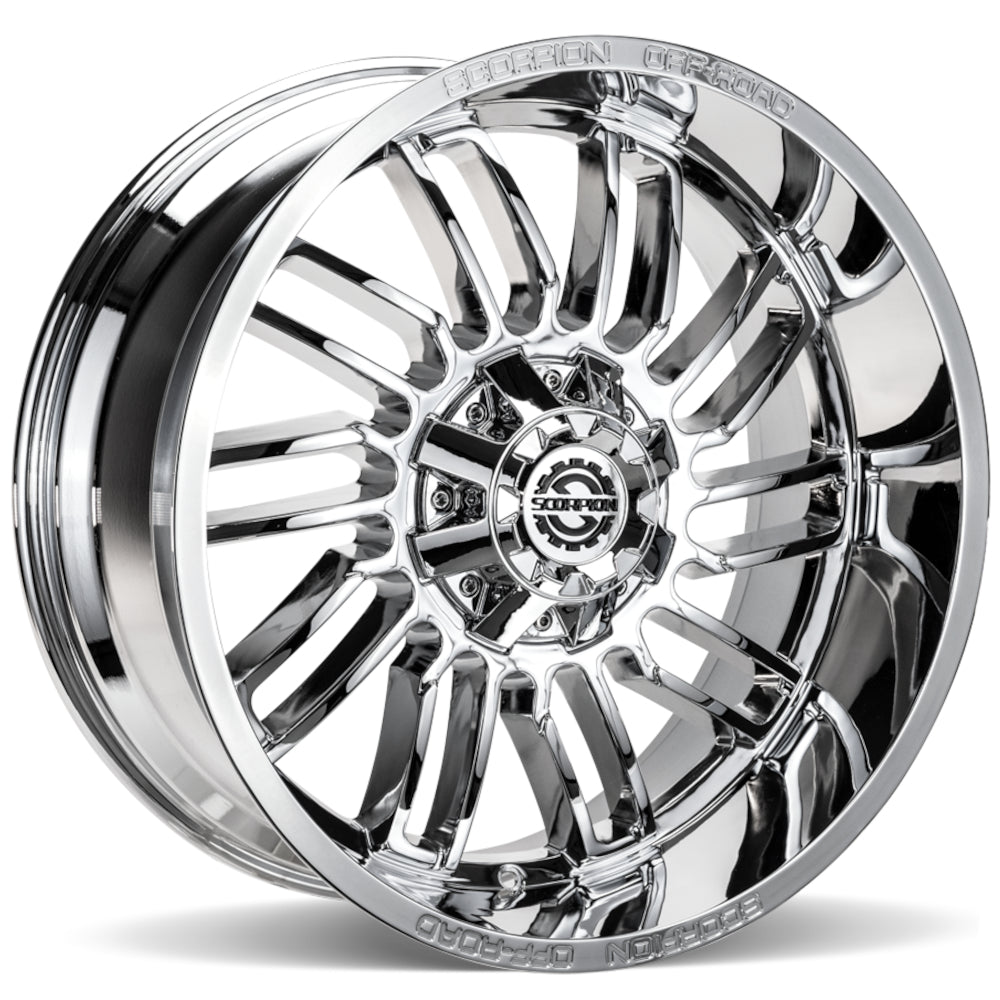 Scorpion Razor Chrome Wheel