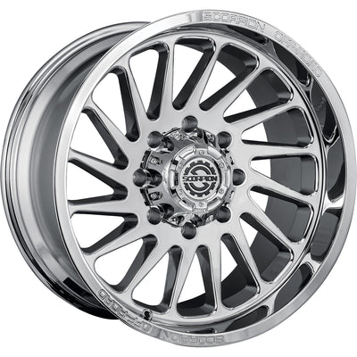 Scorpion Saw Chrome Wheel