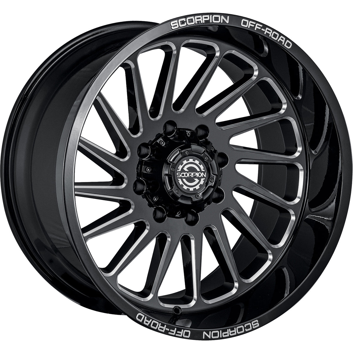 Scorpion Saw Black Milled Wheel