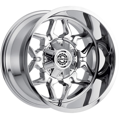 Scorpion SC16 Chrome Wheel