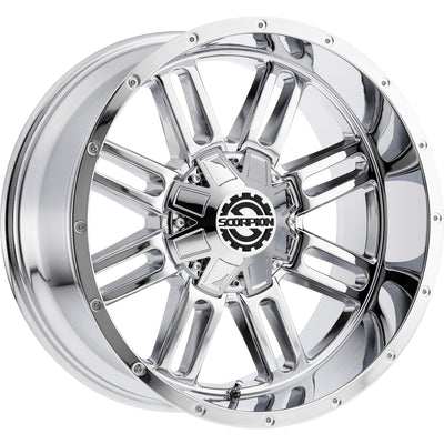Scorpion SC18 Chrome Wheel