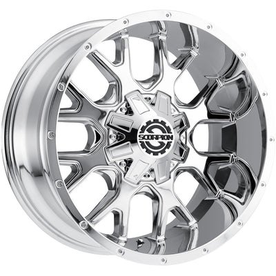 Scorpion SC19 Chrome Wheel