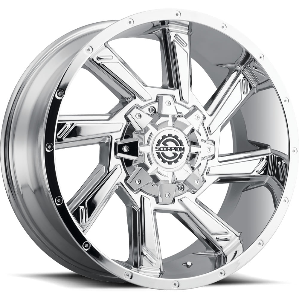 Scorpion SC25 Chrome Wheel