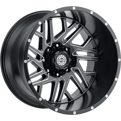 Scorpion SC29 Black Milled Wheel