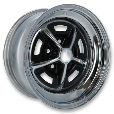 Scott Drake Magnum 500 Reproduction Chrome Wheel