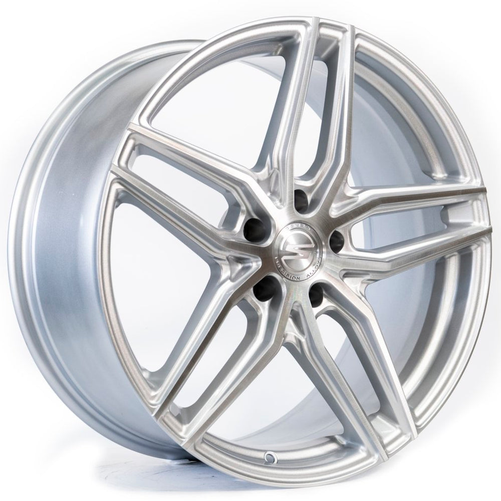 Select Shadow Silver Brushed Wheel