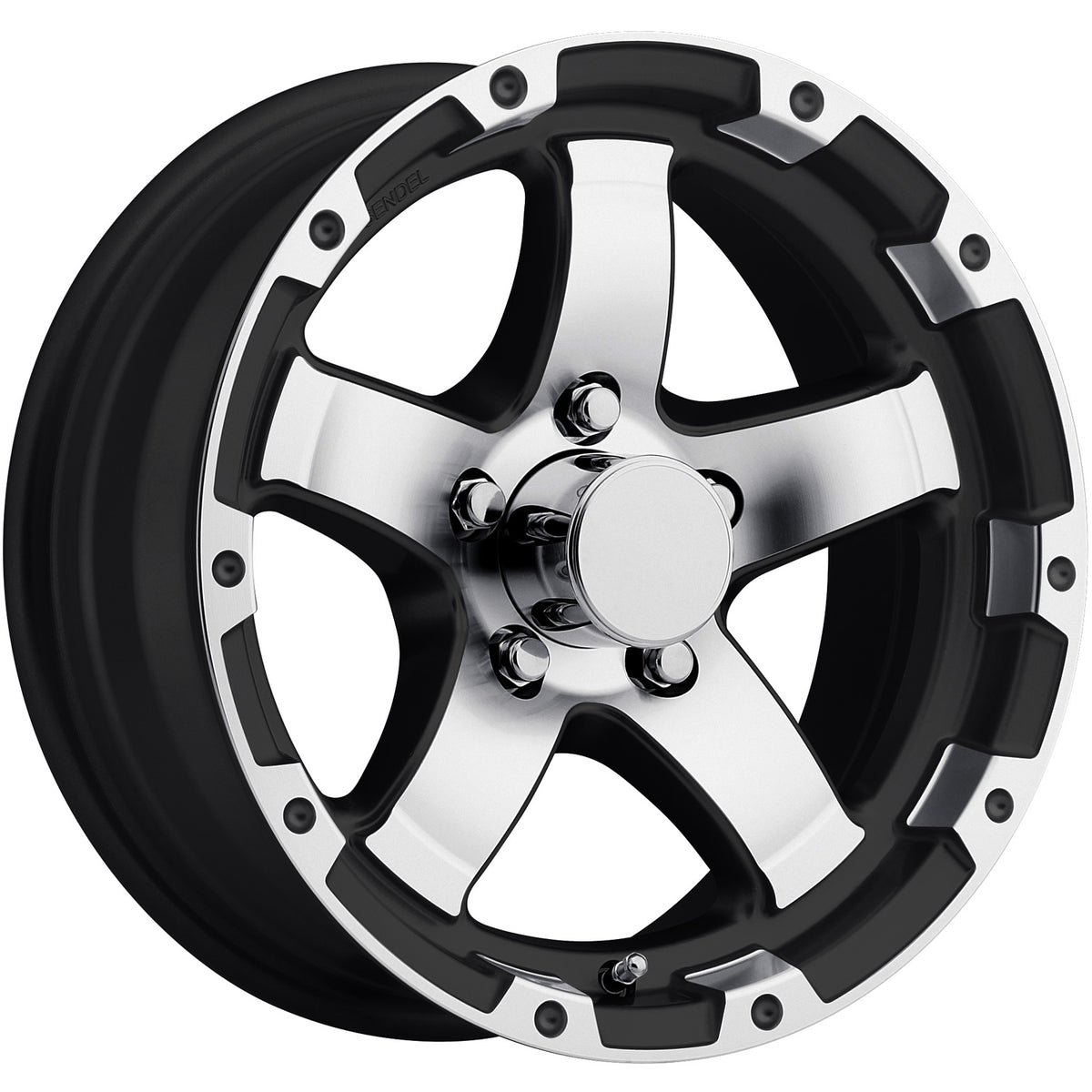 Sendel T08 Black Machined Wheel