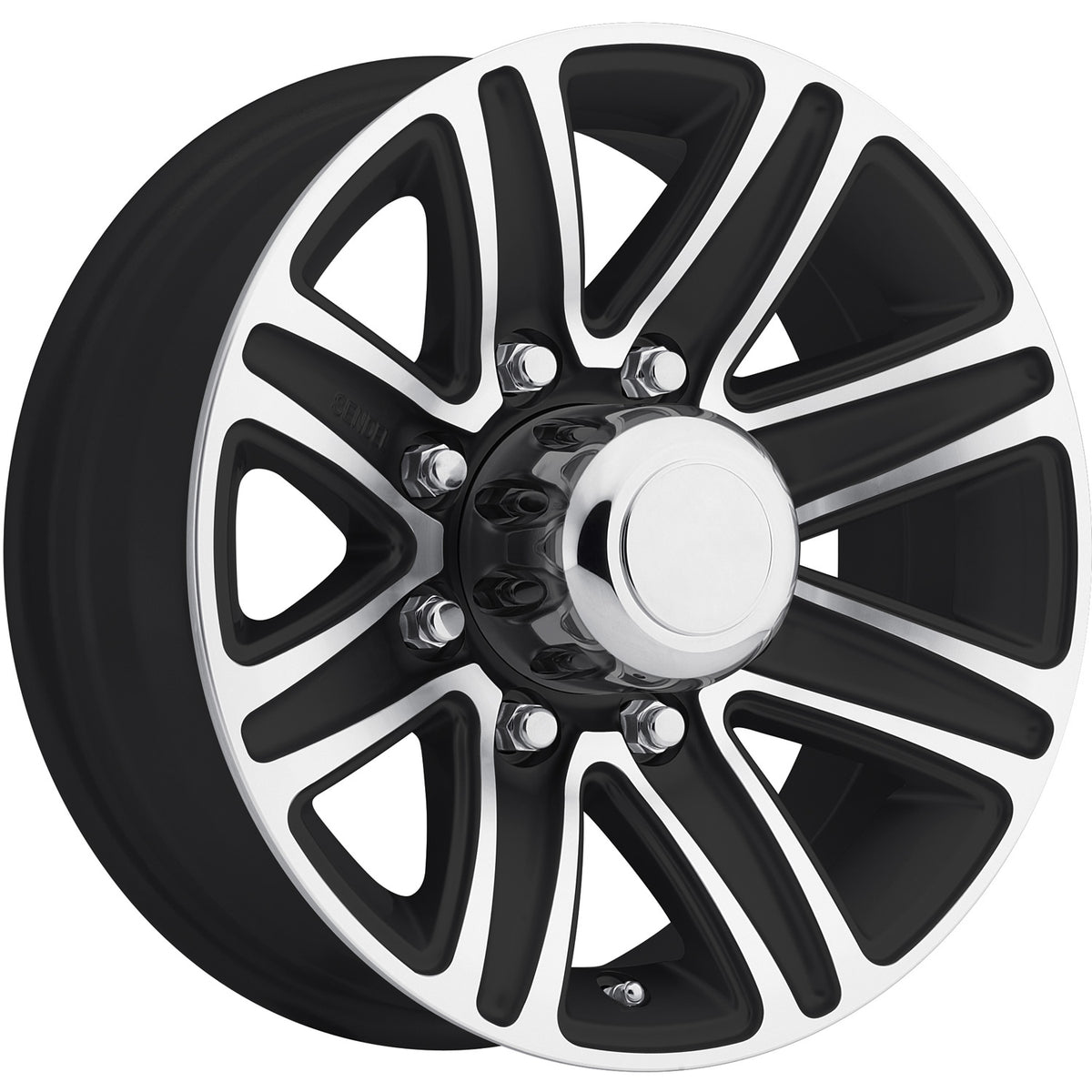 Sendel T09 Black Machined Wheel