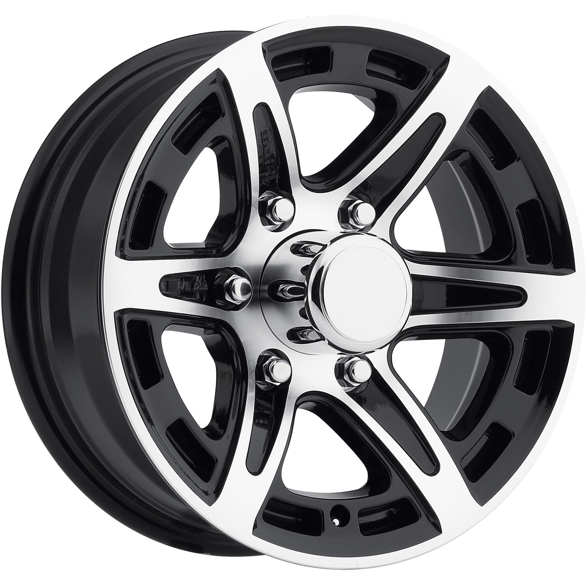 Sendel T12 Black Machined Wheel