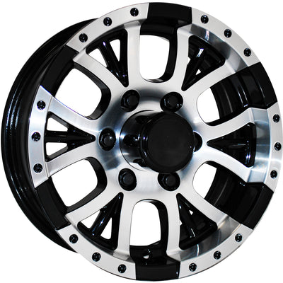Sendel T13 Black Machined Wheel