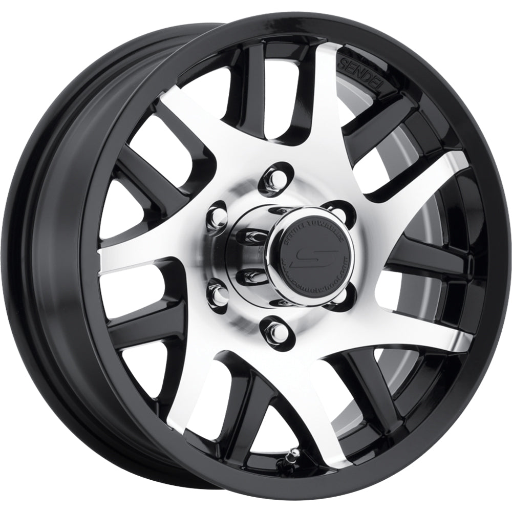 Sendel T15 Black Machined Wheel