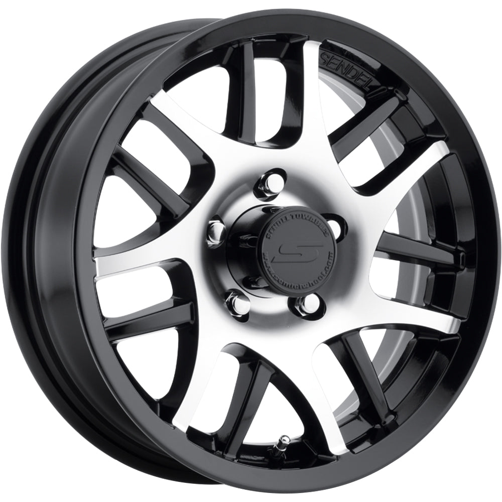 Sendel T15 Black Machined Wheel