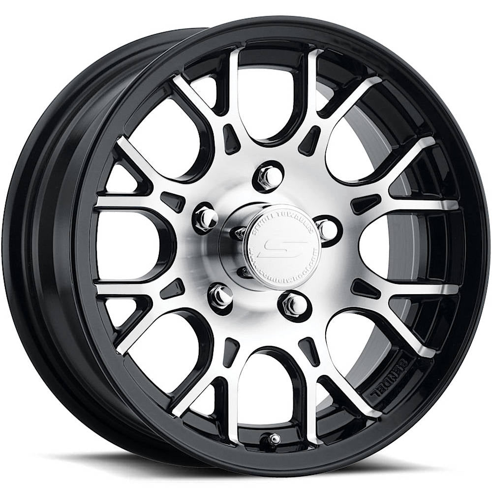 Sendel T16 Black Machined Wheel