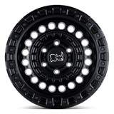 Black Rhino SENTINEL 17x8.5 -18 Matte Black   truck wheel