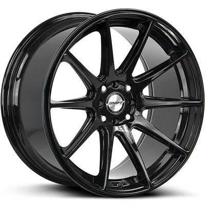 Shift Gear Gloss Black Wheel