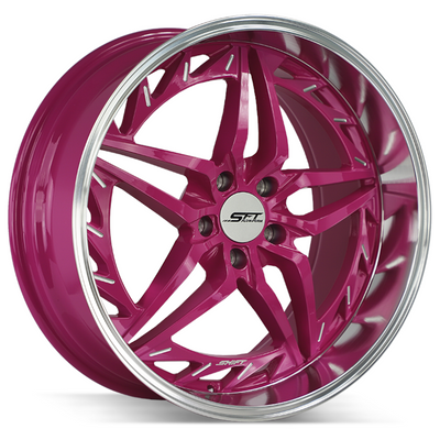 Shift Injector Pink Polished Wheel