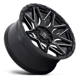 Black Rhino SHOCKWAVE 20x9.5 +12mm Gloss Black with Milled Spokes