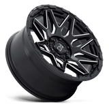 Black Rhino SHOCKWAVE 20x9.5 +12mm Gloss Black With Milled Spokes