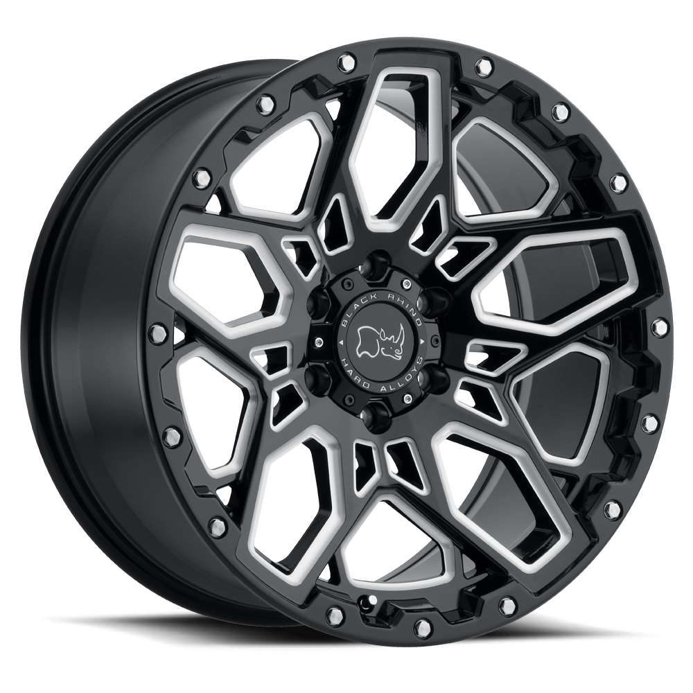Black Rhino SHRAPNEL Black wheel