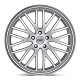 TSW Snetterton 17x8 +40 Hypersilver Machined Lip premium Euro wheel
