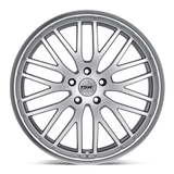 TSW Snetterton 17x8 +40 Hyper Silver Mirror Cut Lip premium Euro wheel