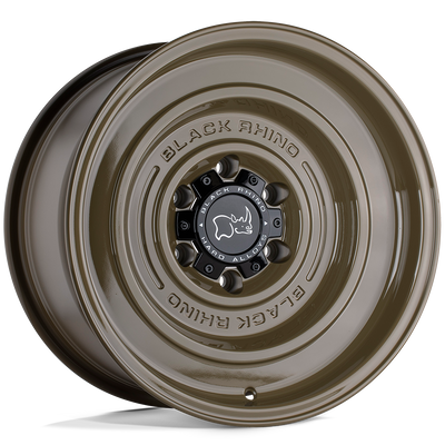 Black Rhino Solid Green wheel